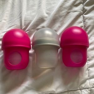 BOON 4oz GUC grey and pink